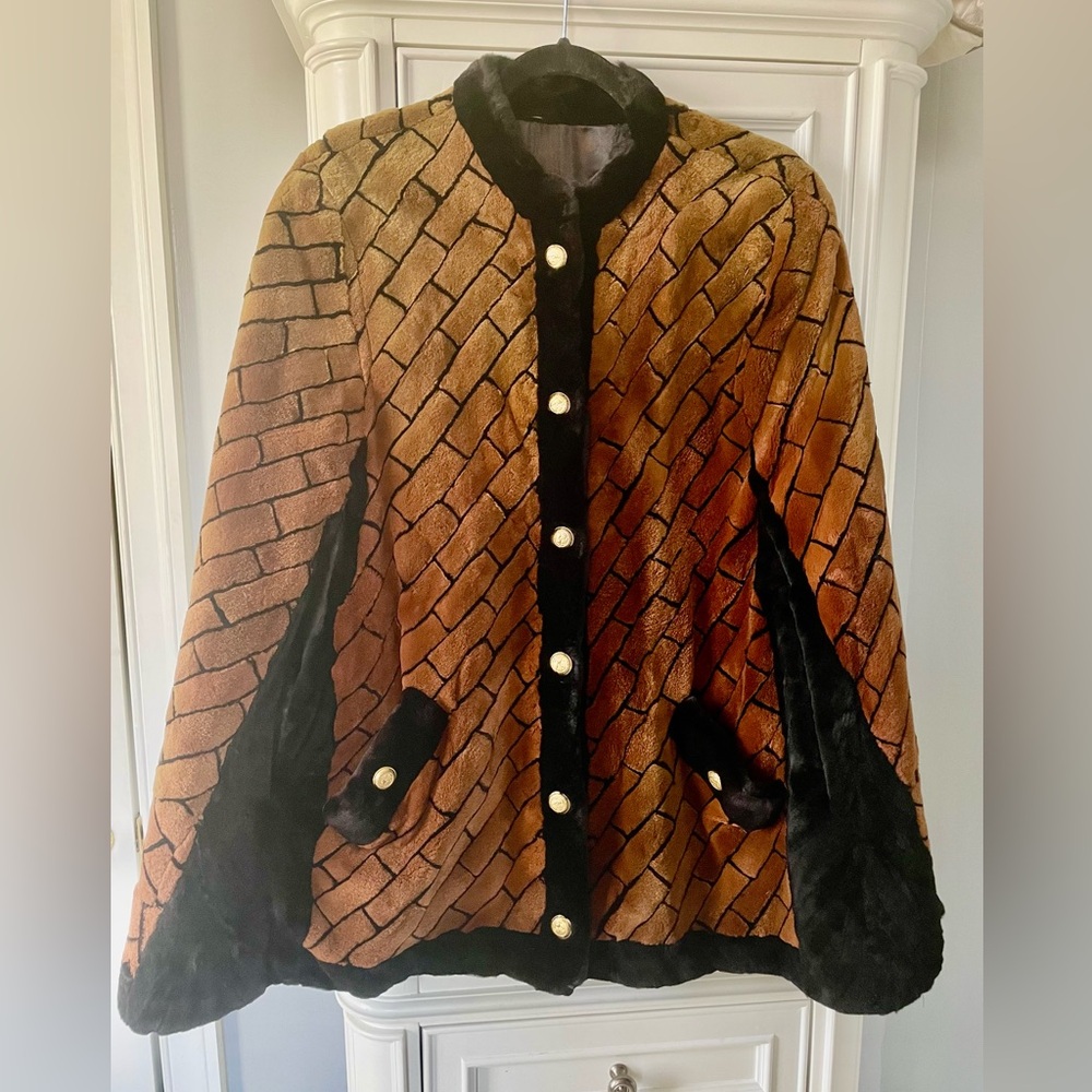 Vintage Sheared Mink Cape - One Size